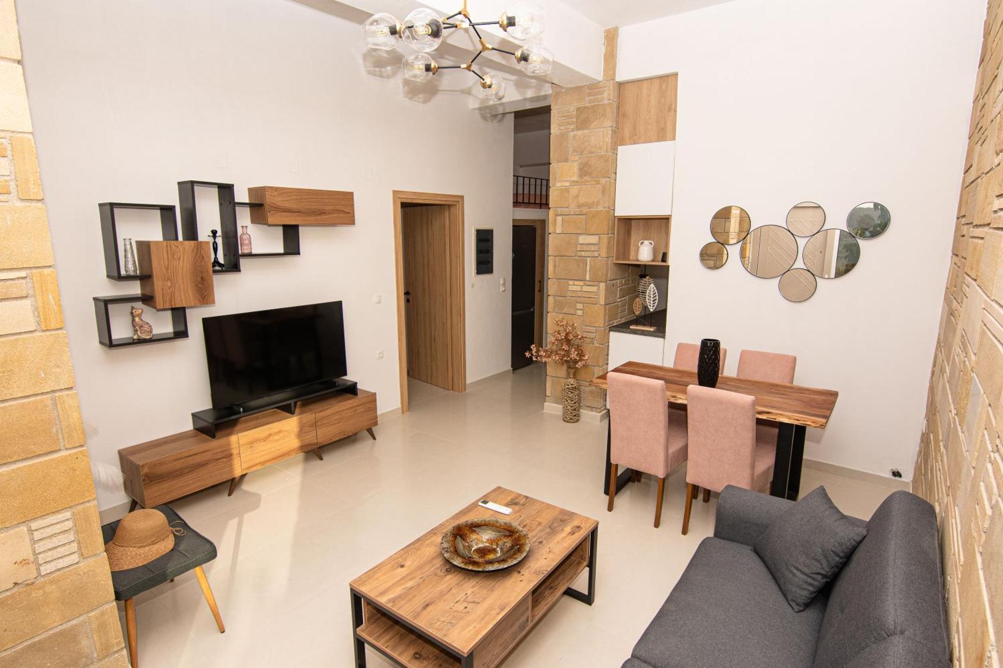 Rikanthos Stone Sea View Apartment Ιι キサモス エクステリア 写真