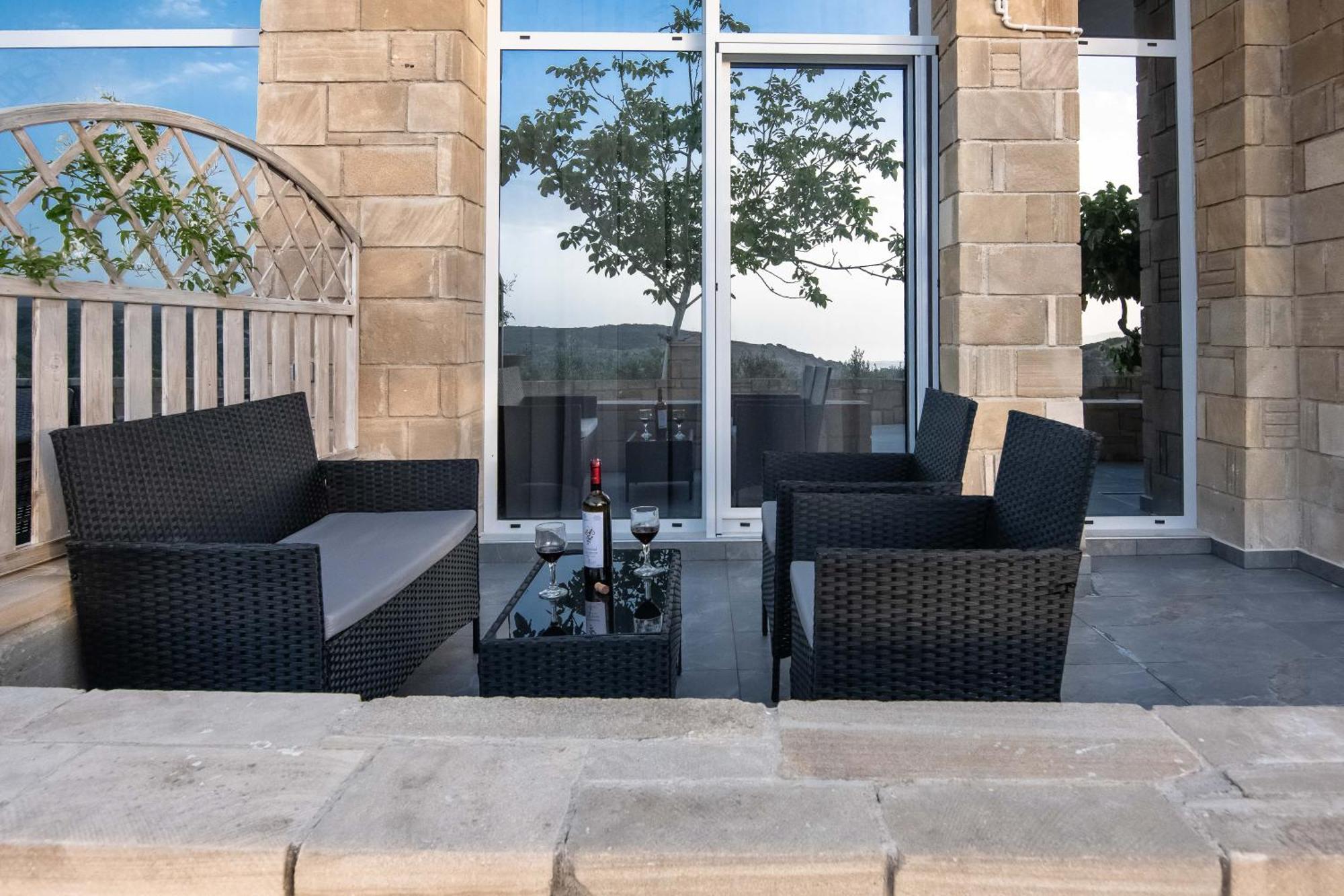 Rikanthos Stone Sea View Apartment Ιι キサモス エクステリア 写真